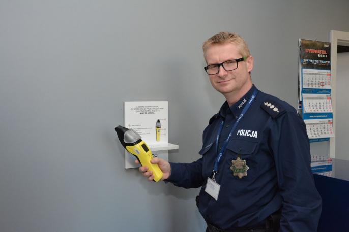 Komenda miejska policji w Koninie ma nowy alkomat