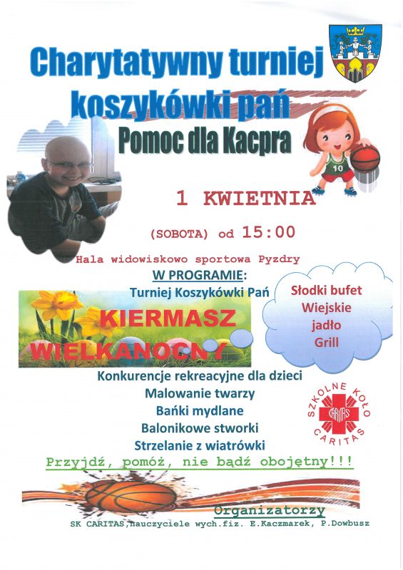 Turniej i kiermasz – pomoc dla Kacpra