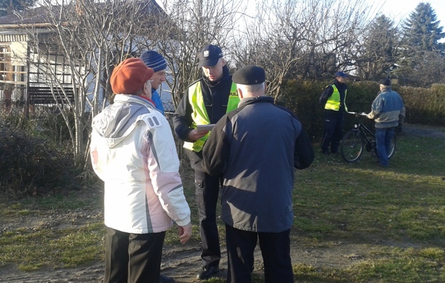 Bezpiecznie na działce