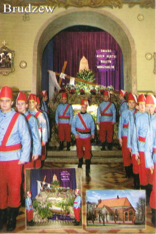 Adoracja Grobu Pańskiego w Brudzewie