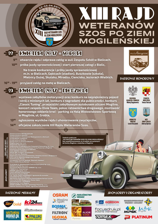 XIII Rajd weteranów szos po ziemi mogileńskiej