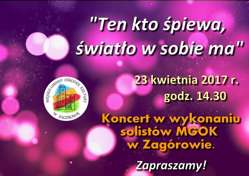 Koncert solistów w Zagórowie