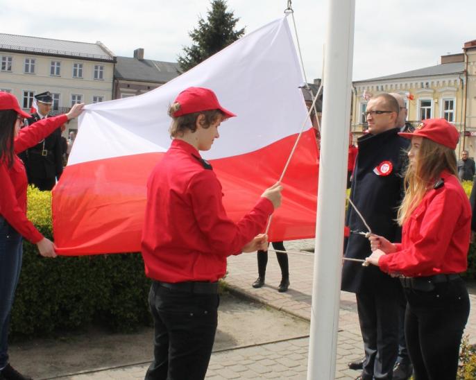 Święto flagi biało-czerwonej w Turku