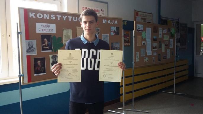 Uczniowie z Konina nagrodzeni w konkursie FanFila