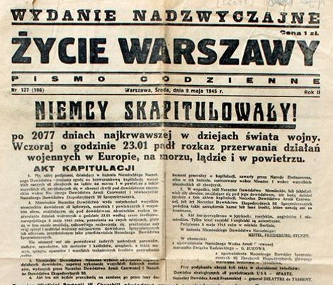 Uroczystości z okazji 72. rocznicy zakończenia II wojny światowej w Europie