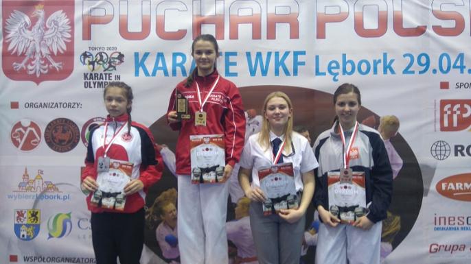  Sukcesy karateków Sokoła Kleczew w Pucharze Polski karate WKF