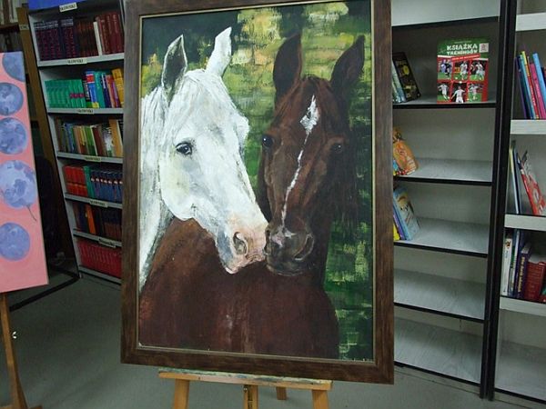 Zaproszenie na wystawę malarską