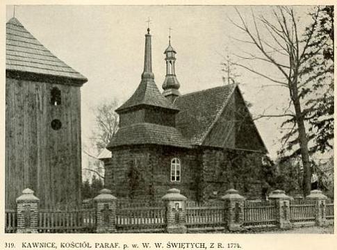 Przed pożarem w Kawnicach