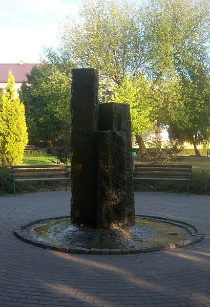 Poezja przy fontannie