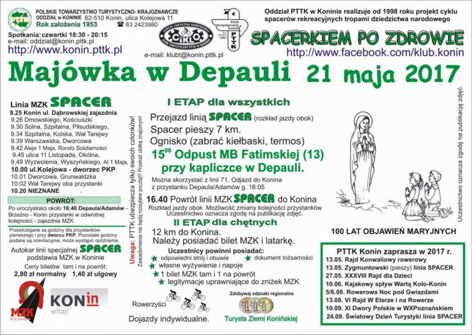 Majówka w Depauli.