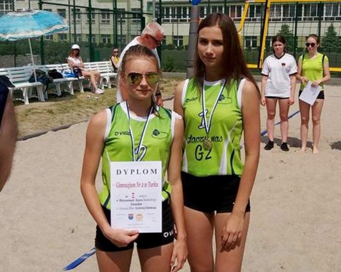 Gimnazjalistki z 2 w Turku Mistrzyniami Rejonu