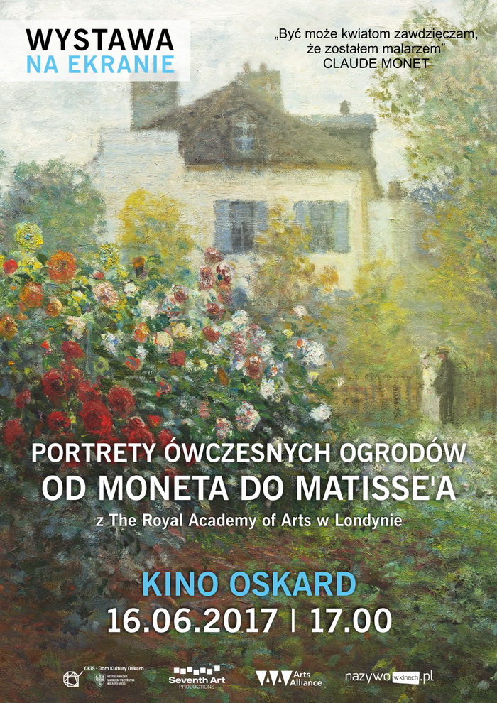 Wystawa na ekranie „Portrety ówczesnych ogrodów. Od Moneta do Matisse’a”