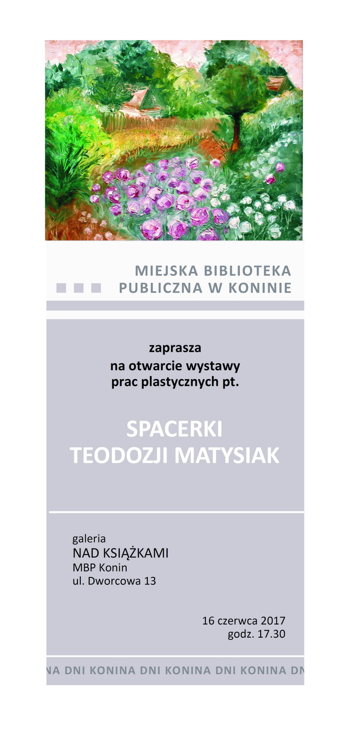 Wernisaż prac Teodozji Matysiak