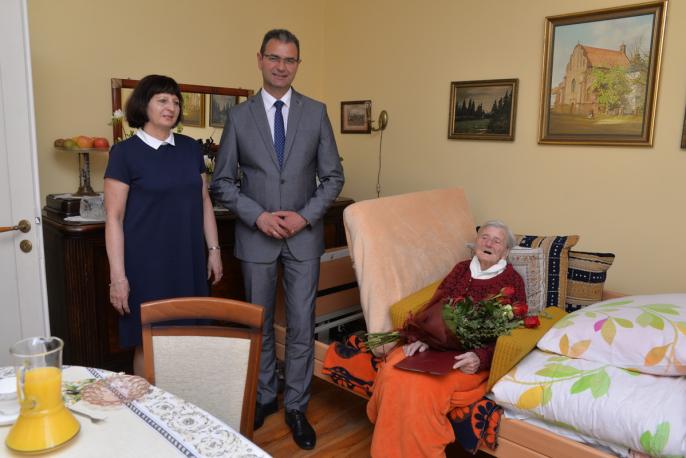 101. urodziny Pani Anny Radziemskiej