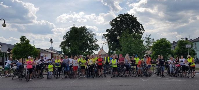 Rajd rowerowy w Rychwale