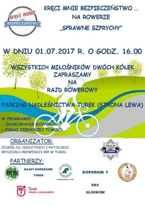 Policja zaprasza na rowery