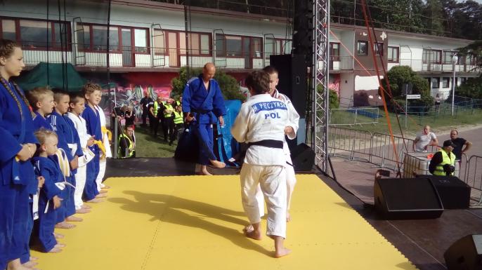 Pokaz JUDO podczas Dni Ślesina