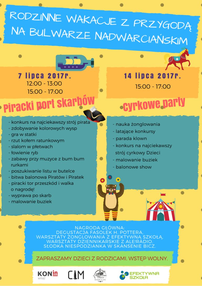 Rodzinne Wakacje z Przygodą na Bulwarze Nadwarciańskim