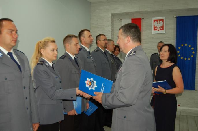Awanse  dla kolskich policjantów