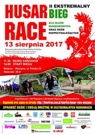 EKSTREMALNY BIEG SŁUŻB MUNDUROWYCH W WYSZYNIE