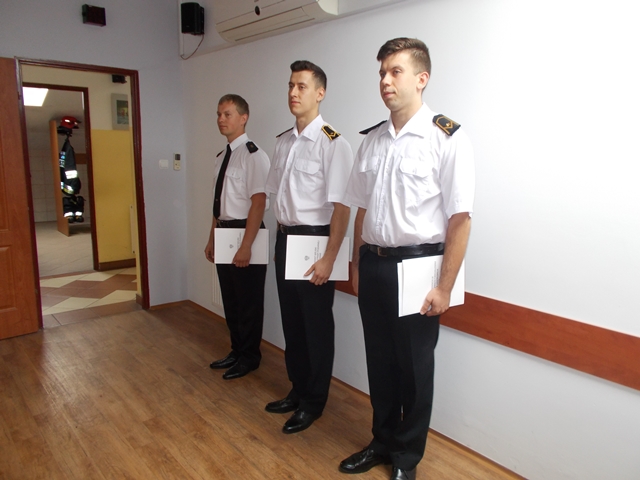 Nowi funkcjonariusze w służbie