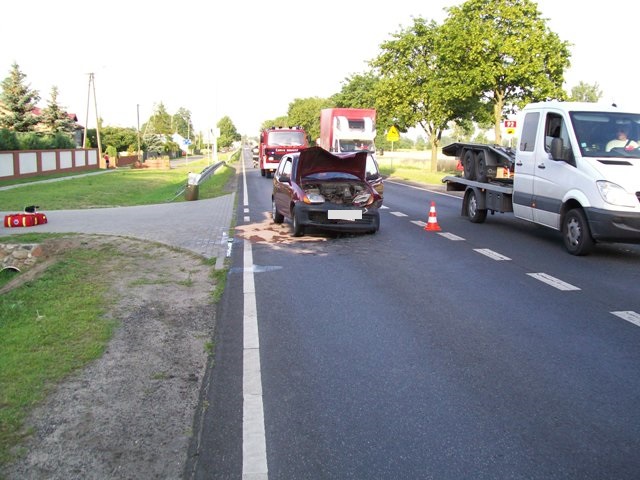 Groźny wypadek w Wilcznej