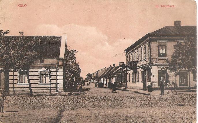 Koło – ulica Toruńska.