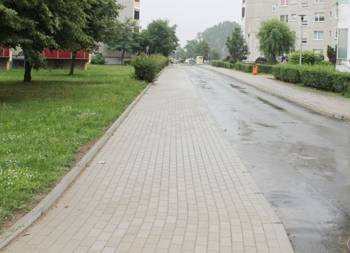 Nowe chodniki na Wyzwolenia w Turku