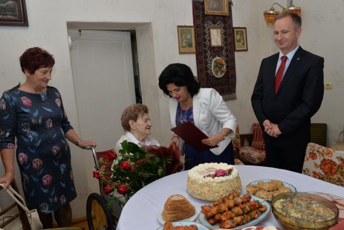 102. urodziny pani Anny Walczak