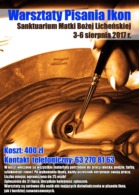 Warsztaty pisania ikon dla początkujących