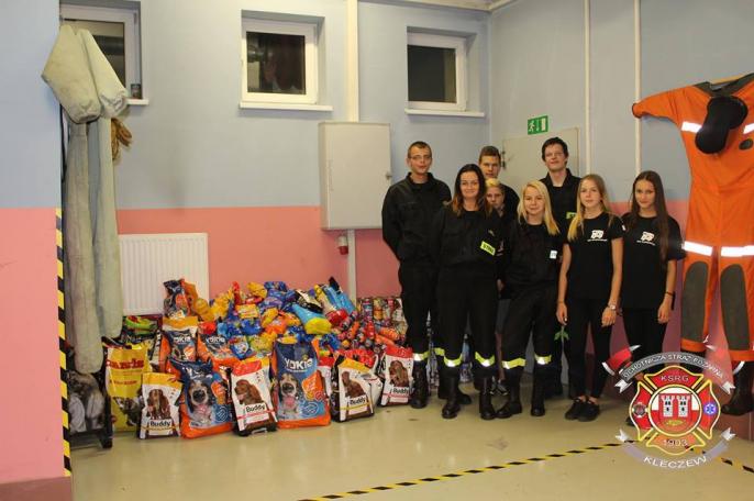 Wielka zbiórka dla Przytuliska w Kleczewie.