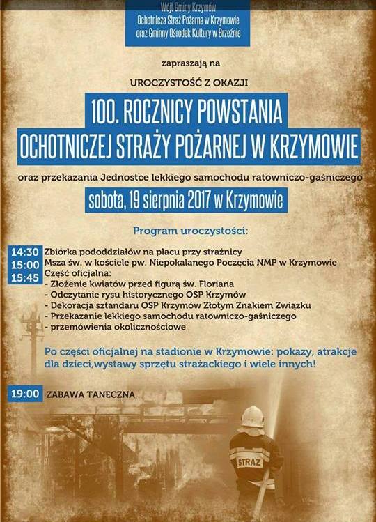100 lat gaszą w Krzymowie