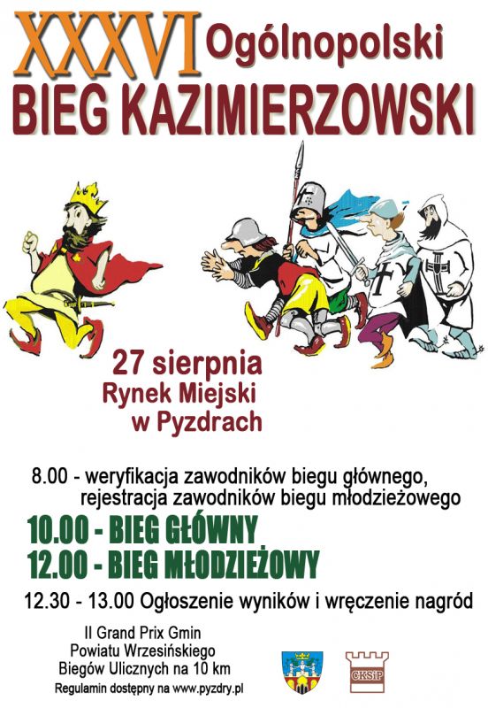 XXXVI Ogólnopolski Bieg Kazimierzowski