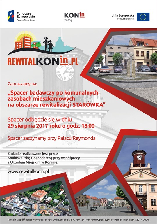 Spacer po komunalnych zasobach mieszkaniowych na obszarze rewitalizacji “Starówka