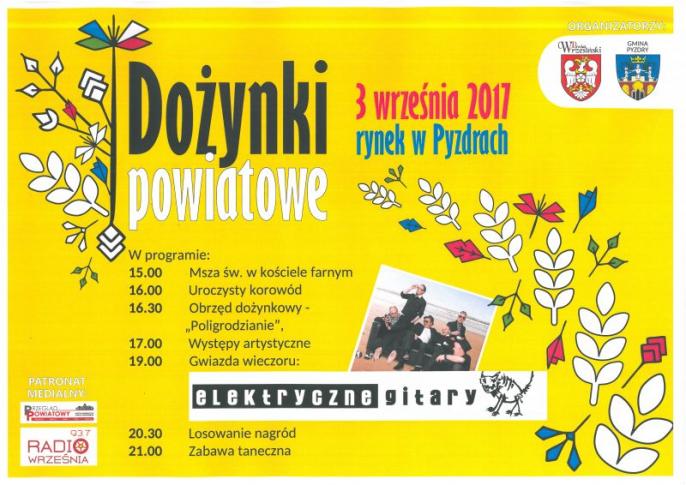 Dożynki Powiatowe w Pyzdrach