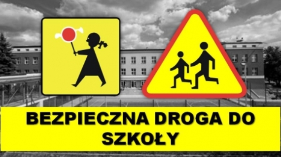 Policjanci kontrolują stan dróg i oznakowania w rejonie szkół