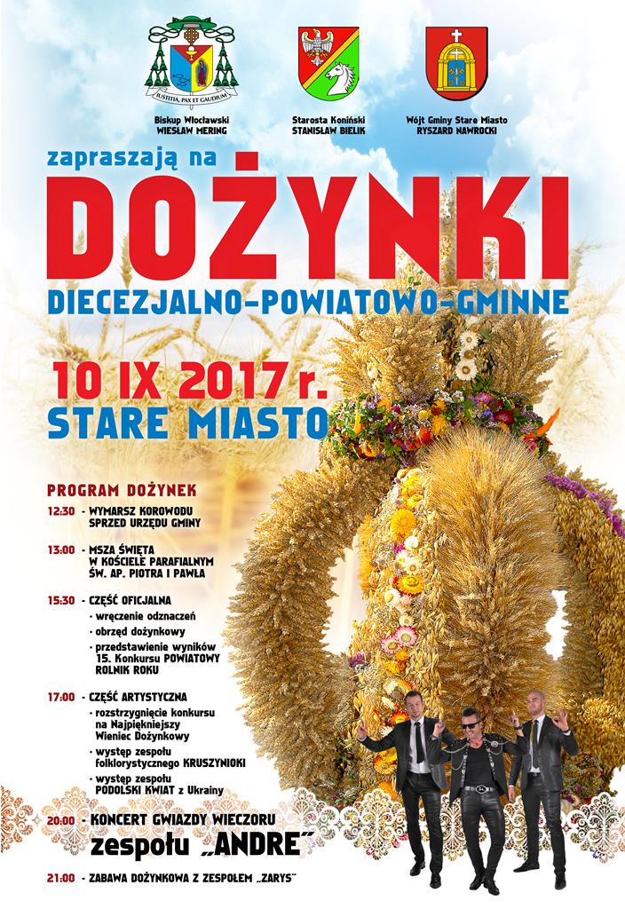 Dożynki Diecezjalno-Powiatowo-Gminne w Starym Mieście