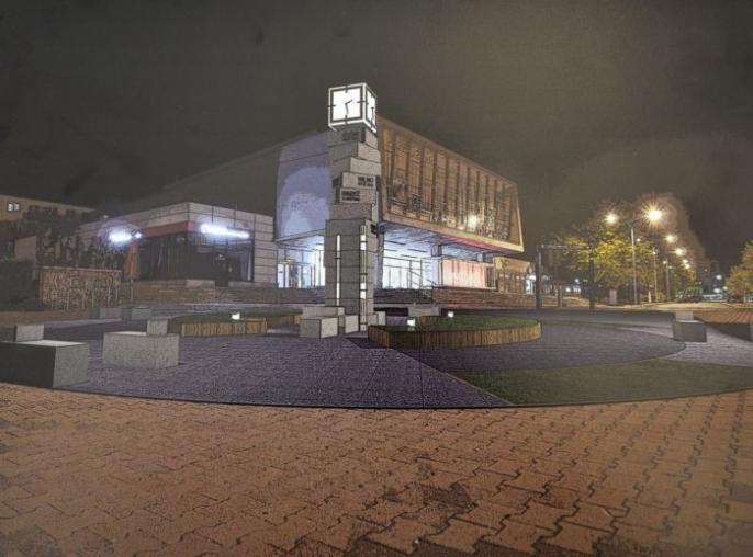 Nowy zegar stanie w Centrum Konina !