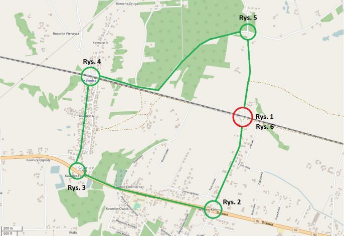 Zamknięty przejazd w Węglewie