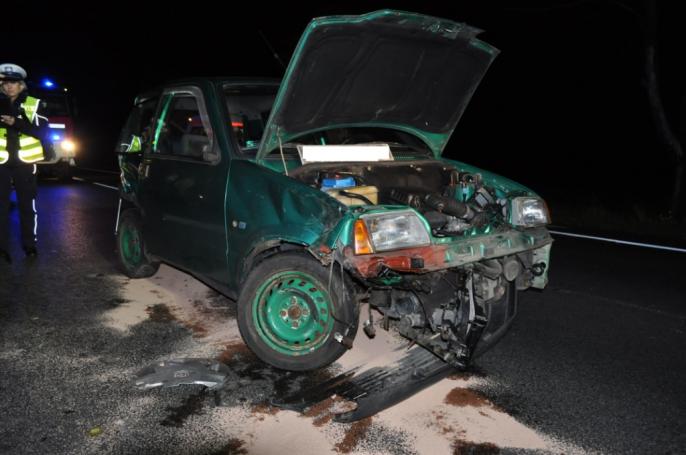 Wypadek na prostej Drodze – Golina