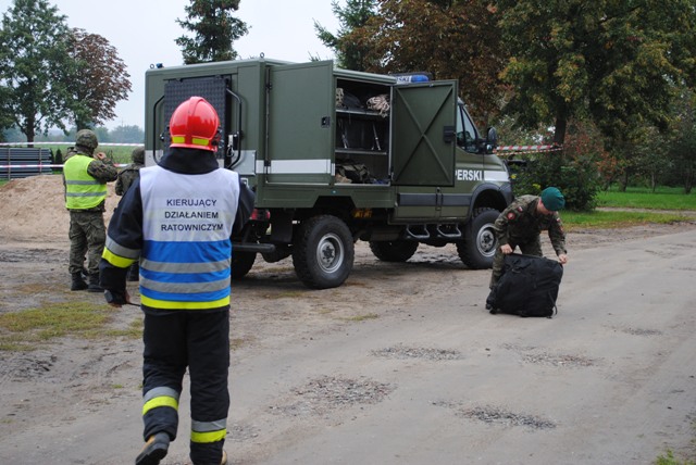Niewypał i pożar w urzędzie gminy w Orchowie