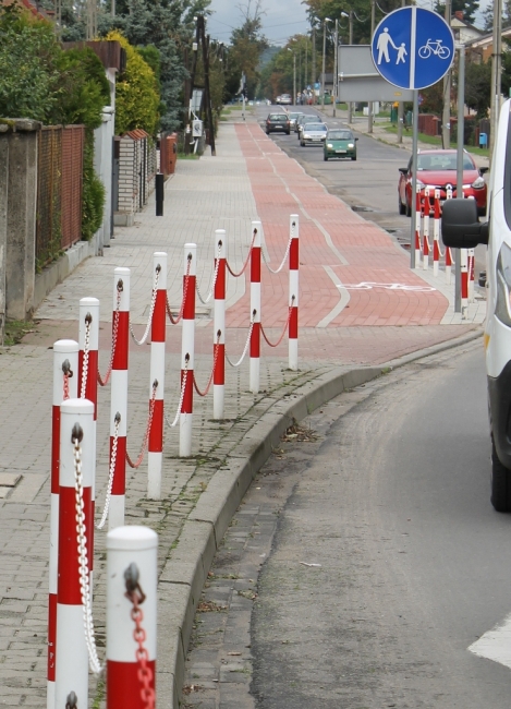 Na Chopina nowy chodnik