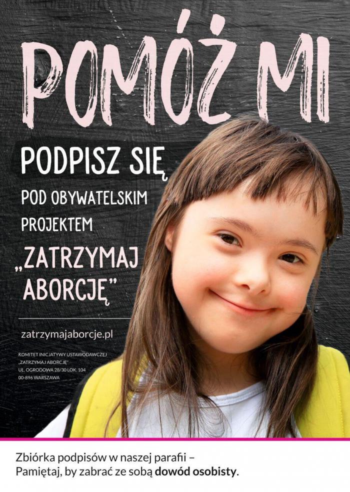 Diecezja Włocławska włącza się w projekt Zatrzymaj aborcję