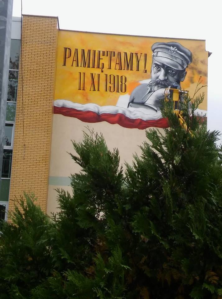 Nowy mural powstaje w Koninie