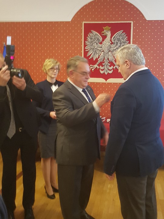 Krzyż Wolności i Solidarności dla Pawła Kotlarskiego