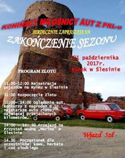 Zlot miłośników aut z PRL-u