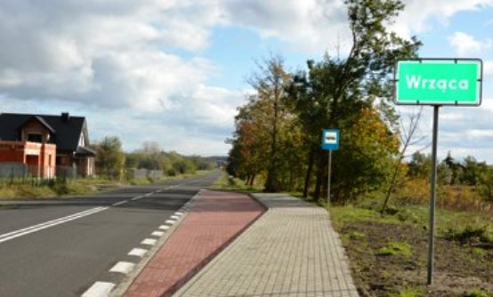 Bezpiecznie i szybciej nową drogą Piętno – Wrząca