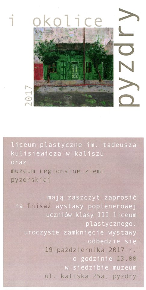 Finisaż w Muzeum Regionalnym Ziemi Pyzdrskiej