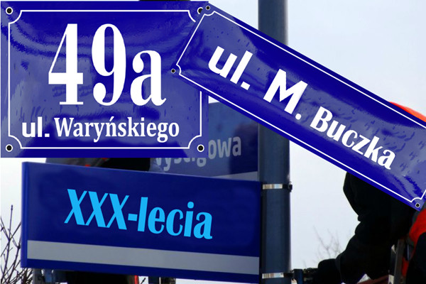 Dekomunizacja w Ślesinie