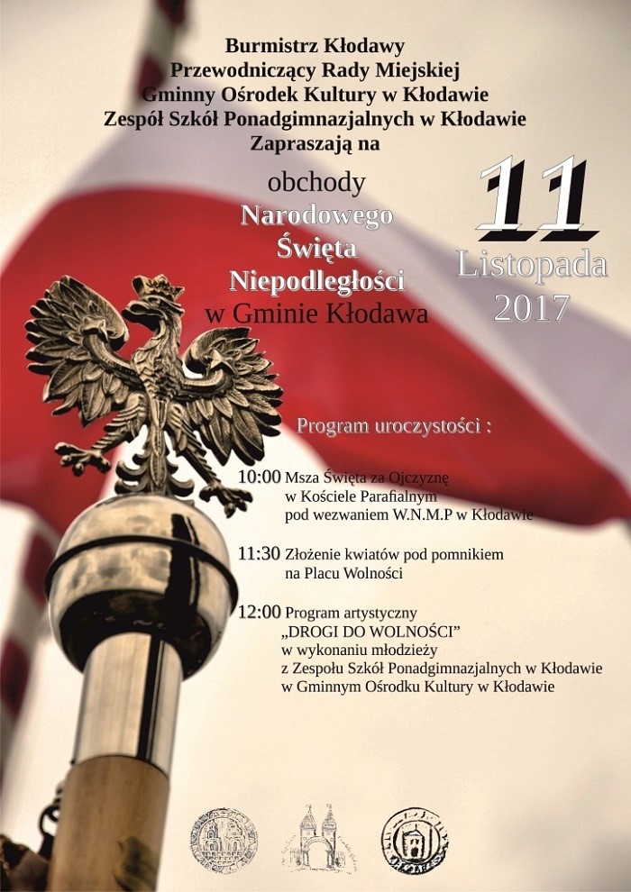 Obchody Świeta Niepodległości w Kłodawie